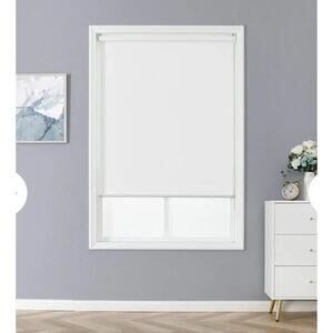 ChrisDowa 100% Blackout Roller Shade, Window Blind 20" x 72"